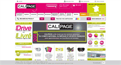 Desktop Screenshot of calipage.fr