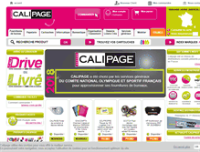 Tablet Screenshot of calipage.fr